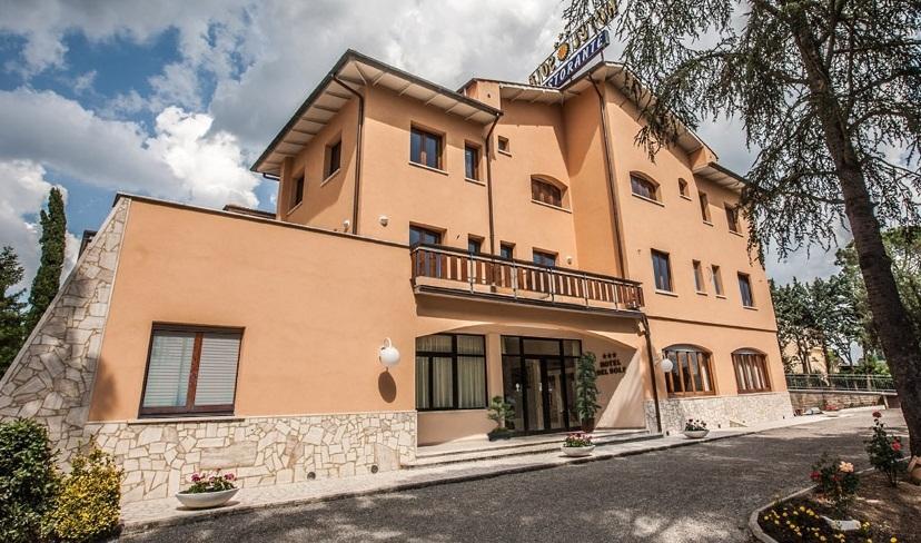 Villa Hotel Del Sole Chiusi Exterior foto