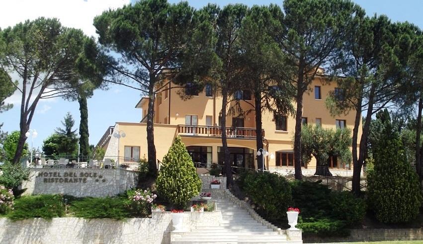 Villa Hotel Del Sole Chiusi Exterior foto